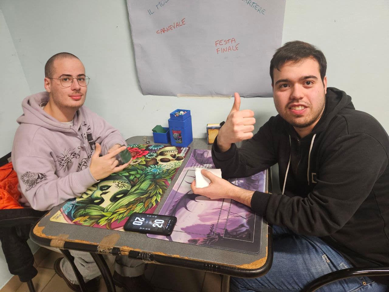 Giocatori della Lega Pauper Adriatica durante un evento, foto 1